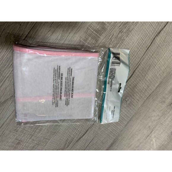 New Hooded Towel Infant Baby Bath Towel White Pink Elephant - Picture 2 of 3